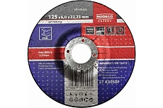Диск для шлифования металла 125x6x22.23 мм, выпуклый MODECO MN-68-922