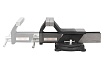 Тиски стальные поворотные с наковальней FORSTIME 6"-150мм FT-6540806(59920)