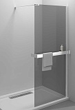Душевая перегородка Vincea Walk-In VSW-4HR100CG 100x200 хром, тонированное