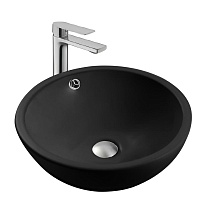 Раковина Aquatek AQ5354-MB 44 см черный матовый