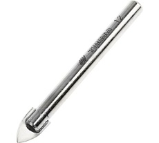 Сверло по керамике твердосплавное (12 мм; цилиндрический хвостовик) Тундра 1032515