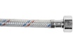 Гибкая подводка для смесителей ЦС нейлон, штуцер 31/17мм, 1/2”хM10 L-80 см, пакет, уп. пара ГП002009