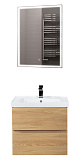Мебель для ванной Art&Max Techno 60 см дуб мадейра янтарь