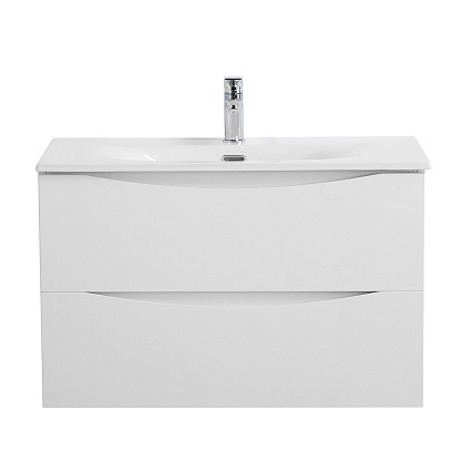 Мебель для ванной BelBagno Marino-Cer-Mini 80 см Bianco Lucido