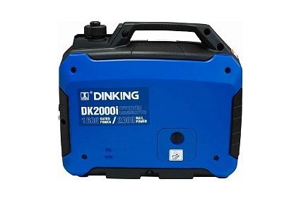 Бензиновый генератор Dinking DK2000i инверторный, 2 кВт, 230 В, 50 Гц, DK148, бак 4.3 л ГЕН017
