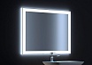 Зеркало De Aqua Сити 80x75 см, с подсветкой