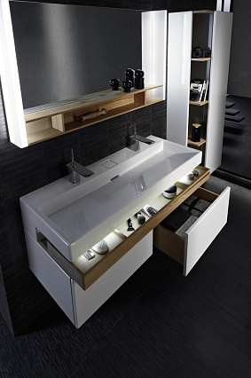 Мебель для ванной Jacob Delafon Terrace 120 см ледяной коричневый