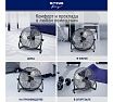 Вентилятор напольный STINGRAY ST-FN4108A черный обсидиан 40106