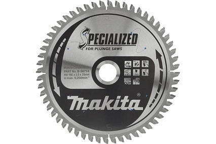 Диск пильный для алюминия (165х20х1.4 мм; 56Т) для DSP600 Makita B-56714