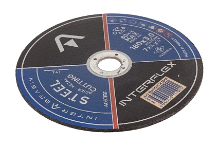 Круг отрезной по металлу 180х3х22.23 мм Interflex 4687202817894