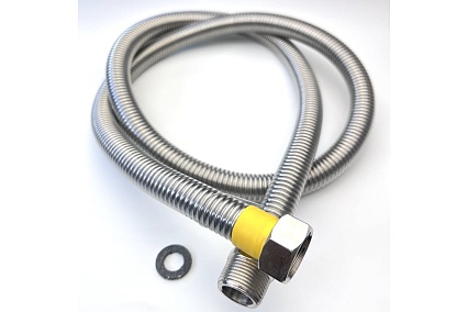 Сильфон для газа в оплетке ПВХ 3/4", 1.5 м, ВР/НР TUBOFLEX 4829800