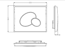 Комплект Weltwasser 10000010833 унитаз Merzbach 041 MT-BL + инсталляция Marberg 410 + кнопка Mar 410 RD