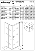 Душевой уголок Kolpa-San Q Line TKK 70x100