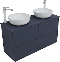 Мебель для ванной Aquanet Арт 120 см со столешницей, маренго