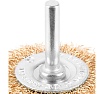 Кордщетка латунная плоская для дрели 50 мм MONOGRAM 106-960