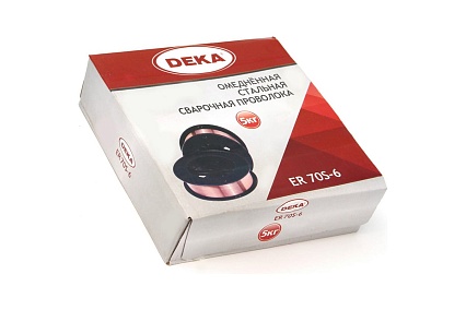 Проволока омедненная ER70S-6 (1 мм; 5 кг) Deka СТ000001712