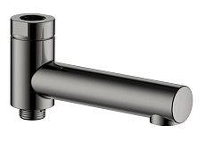 Излив для ванны AQUAme AQM8301GM поворотный, оружейный металл