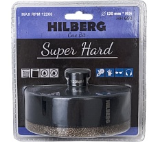 Коронка алмазная Super Hard 120 мм, M14 Hilberg HH693