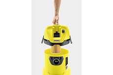 Хозяйственный пылесос Karcher WD 3 Battery без аккумулятора в комплекте 1.629-910