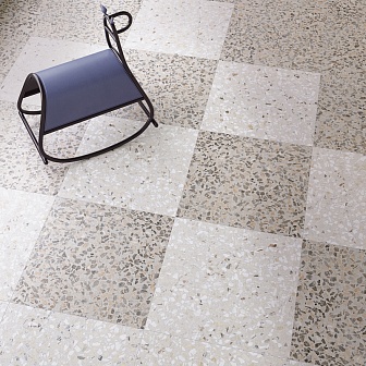 Керамогранит Vitra Terrazzo-X светлый 60х60 см, K949767LPR01VTE0