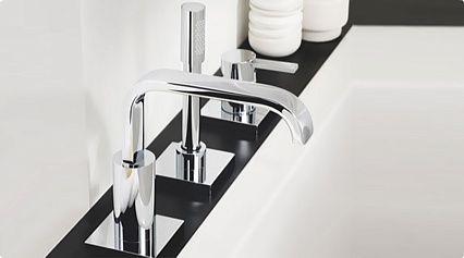 Смеситель на борт ванны Grohe Allure 19316000 с душем