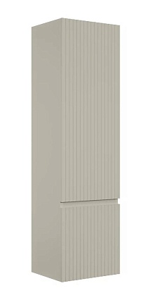 Шкаф пенал AQUAme S1 33 см бежевый AQM9001BG