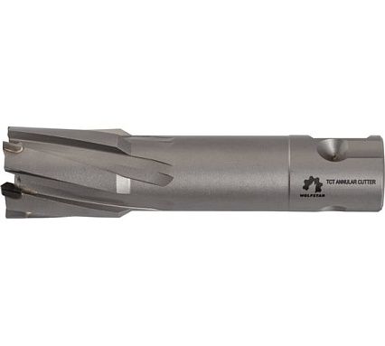 Сверло корончатое по металлу TCT 17x55 мм WOLFSTAR cw00121