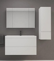 Мебель для ванной Style Line Манхэттен 100 см белый матовый