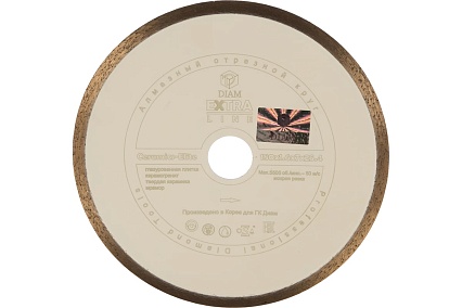 Круг алмазный отрезной 1A1R CERAMICS-ELITE (180x25.4 мм; 1.6x7 мм) Diam 546