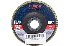 Диск лепестковый (125х22.2 мм; Р36) Tulips Tools EA06-836