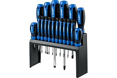 Набор отверток Зубр Профессионал-18 в держателе, 18 шт. 25242