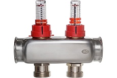 Коллектор ColSys p878 2 выхода из нержавеющей стали с расходомерами P187811502