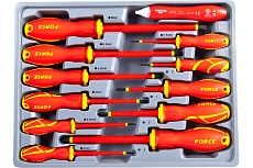 Пробник и отвёртки с диэлектрическим покрытием Force 2125N