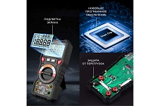 Профессиональный цифровой мультиметр iCartool CATIII 1000V, СATIV 600V, TrueRMS, AC/DC IC-M120