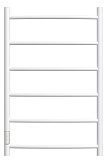 Полотенцесушитель электрический Point PN04758W П6 50x80 диммер слева, белый
