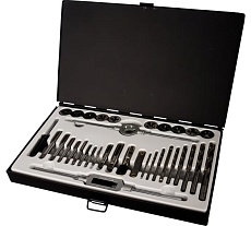 Набор метчиков и плашек Gigant 34 предмета STD034