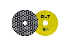 Круг алмазный гибкий шлифовальный №15, Р100, 100 мм DLT 1168