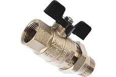 Шаровой полнопроходной кран с американкой STOUT ВН 1 SVB-0007-000025 RG008Q0FBG9M1V