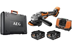 Бесщеточная угловая шлифмашина AEG BEWS 18-125BL LI-502C 4935464417