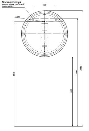 Мебель для ванной Allen Brau Infinity 85 см, 2 ящика, anthracite matt