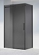 Душевой уголок Vincea Como-N VSR-4CN8013CGB 130x80 черный, тонированное