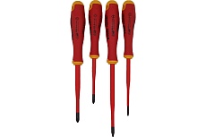 Набор диэлектрических отверток 4 шт. Felo Ergonic серия Slim 41384198