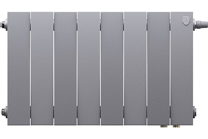 Радиатор Royal Thermo PianoForte 300 Silver Satin VDR80 - 8 секций НС-1506359