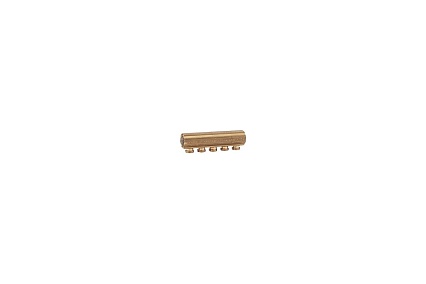 Коллектор распределительный 3/4x18/4, латунный Giacomini R551SY004