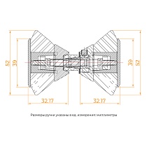 Душевая перегородка RGW Walk In WA-054Gb (WA-010Gb + Z-072Gb) 110x195 хром, прозрачное 351005413-16