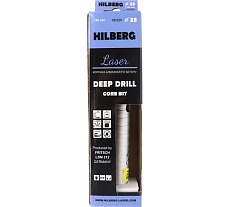 Коронка алмазная по бетону 25х150 мм Laser Deep Drill Hilberg HD325
