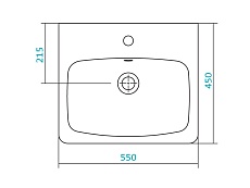 Раковина Santek Нео 55 см