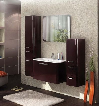 Шкаф пенал малый Акватон Валенсия R