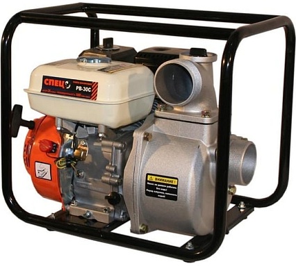 Бензиновая мотопомпа Спец PB30C