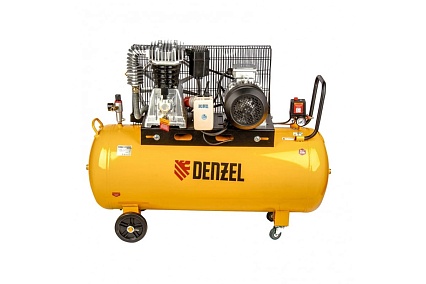 Компрессор Denzel DR4000/200 масляный ременный 10 бар 690 л/м мощность 4 кВт 58093
